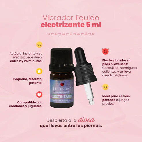 Lubricante Sen Multiorgasmo Electrizante 5ml