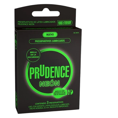Preservativo Prudence Neon X3