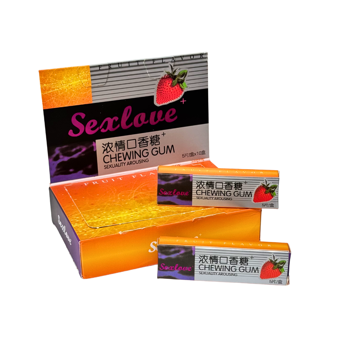 Chicles Exitantes Chewing Gum X5
