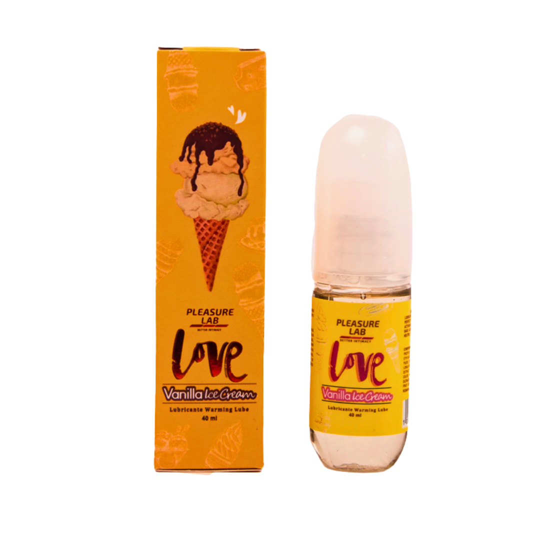 Lubricante Warming Lube Helado de Vainilla