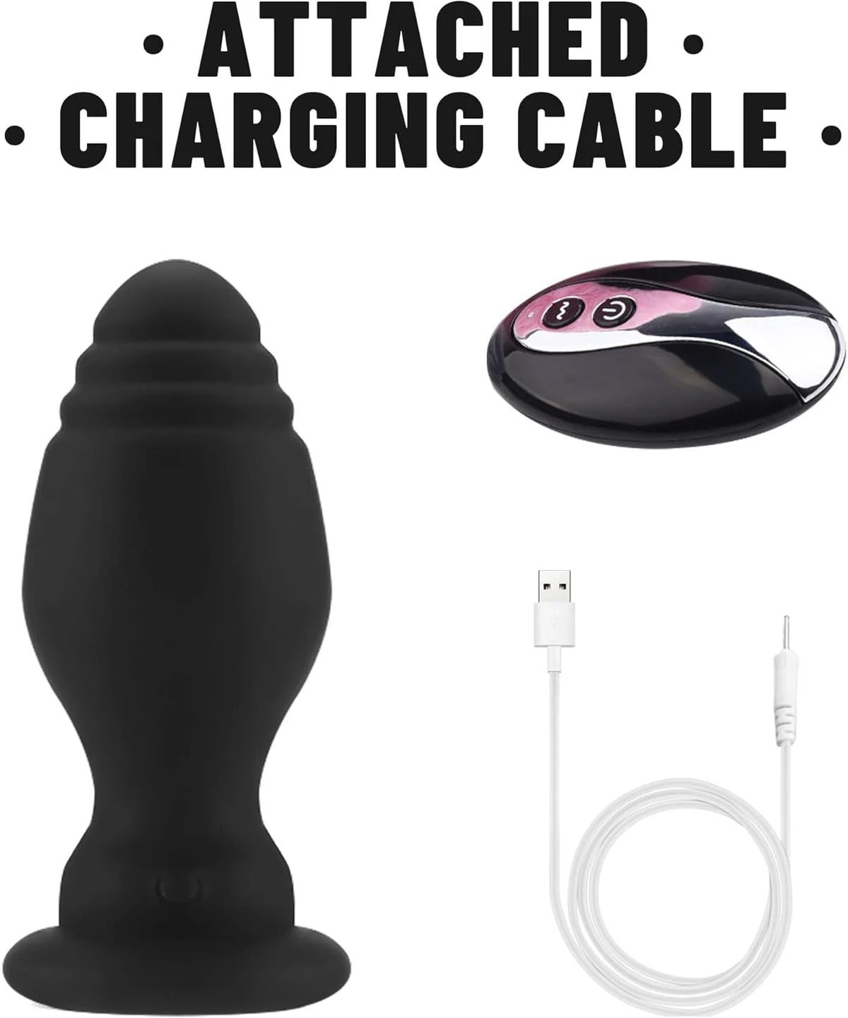PLUG VIBRADOR CON COLA LUCYNA