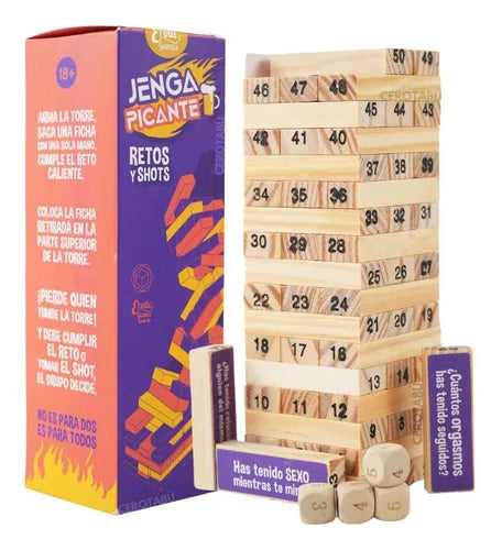 JUEGO JENGA PICANTE