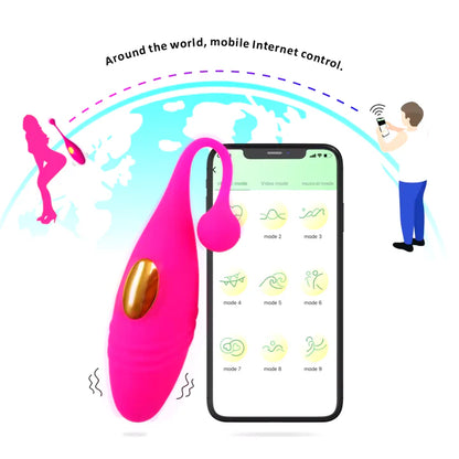 Huevo vibrador APP Gotica