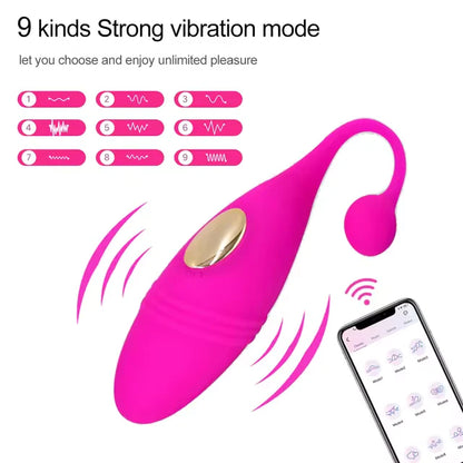 Huevo vibrador APP Gotica